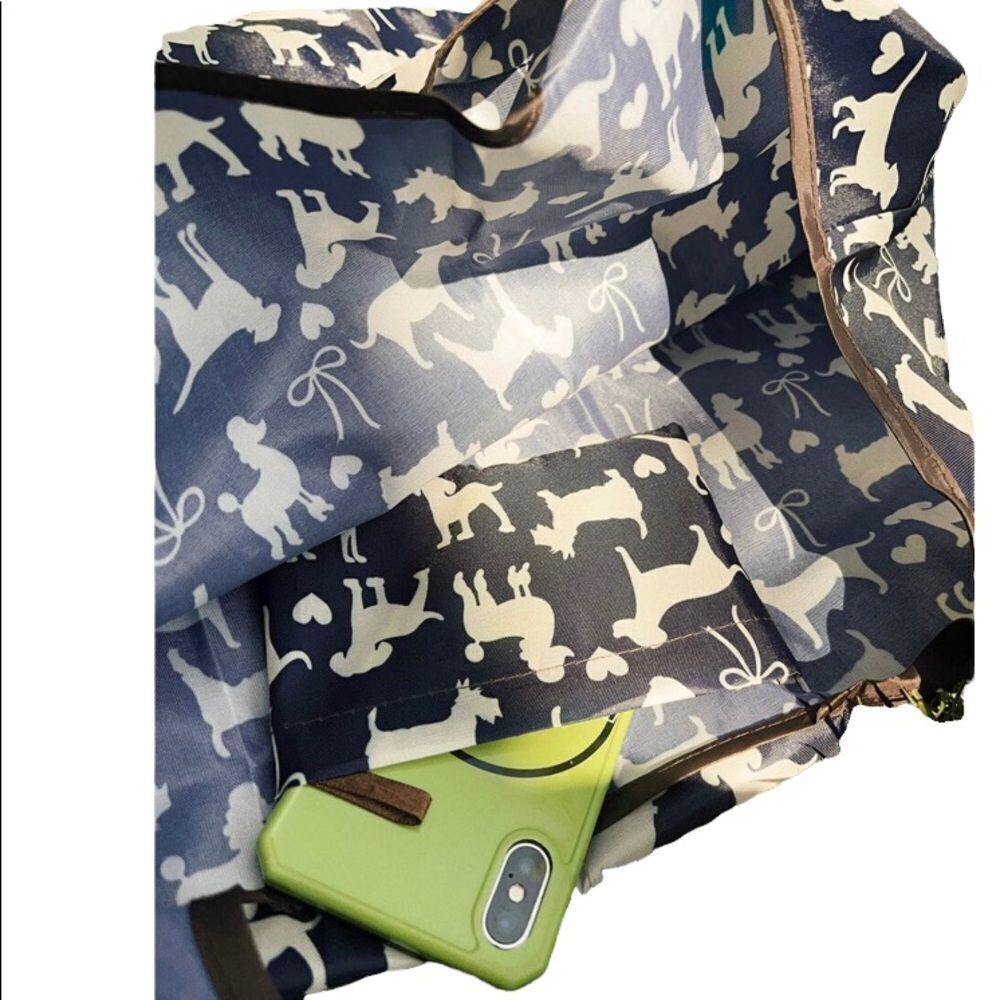 Dog Pattern Tote Bag - Picture 3 of 4